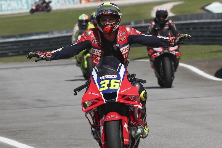 Joan Mir wurde Dritter beim GP von Malaysia