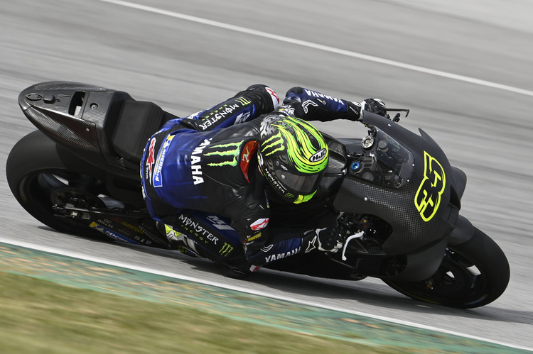 Cal Crutchlow (hier beim Sepang-Test im Februar) wird in Jerez die Vorarbeit für die Yamaha-Werksfahrer erledigen