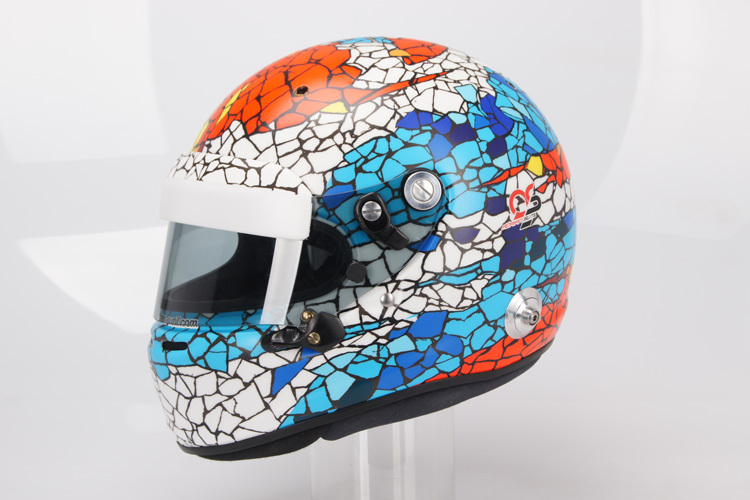 So sieht der neue Helm von Adrian Sutil aus