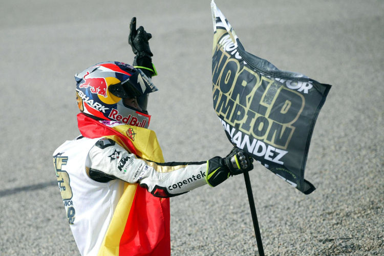 Raúl Fernández ist der neue Moto3-Junioren-Weltmeister
