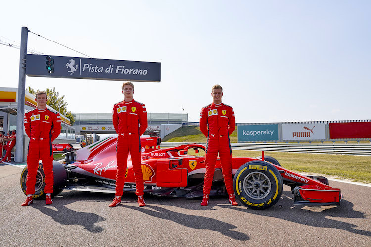 Ferrari-Test Auch Mick Schumacher an der Arbeit / Formel 1