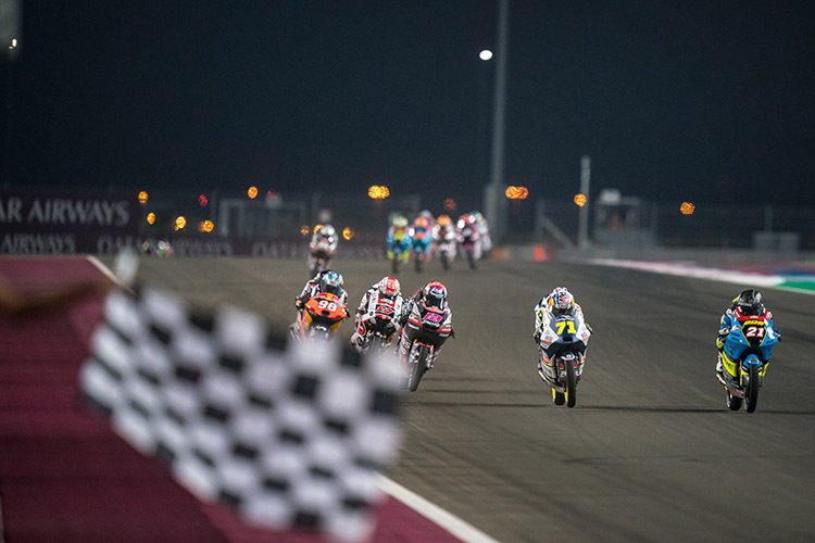 Katar-GP: Sasaki (71) sah die Zielflagge nur als Sechster – aus der Traum!