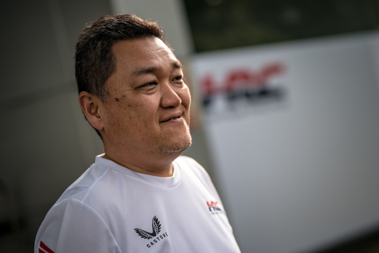 Honda-Neuzugang Ken Kawauchi in Sepang