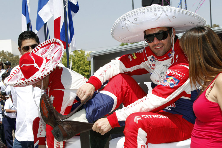 Sébastien Loeb 2011 in Mexiko