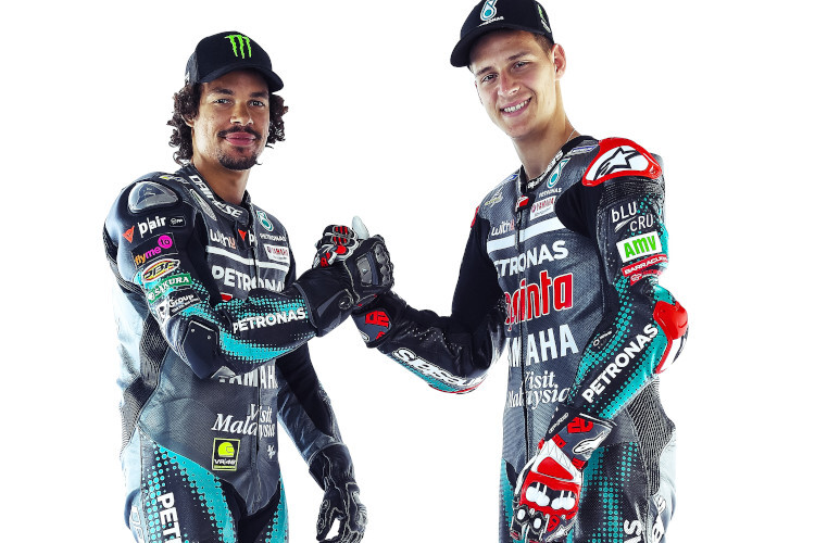 Franco Morbidelli und Fabio Quartararo: 2020 noch Teamkollegen bei Petronas Yamaha