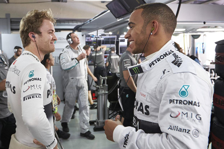 Nico Rosberg und Lewis Hamilton: Finden sie zur Leichtigkeit zurück?