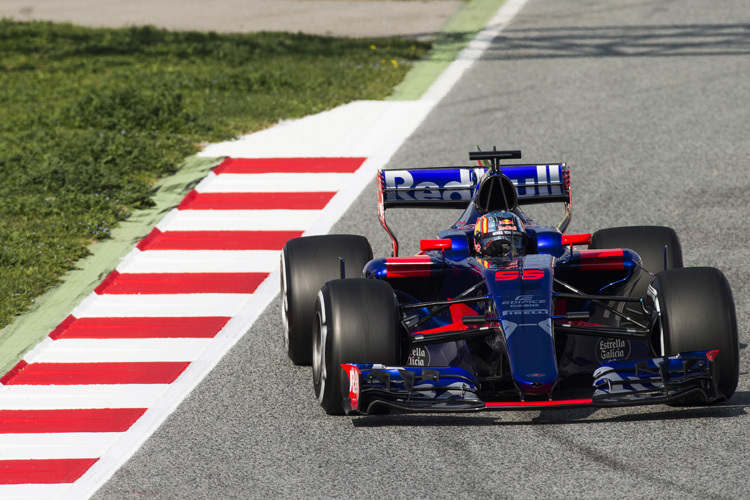 Carlos Sainz im neuen Toro Rosso