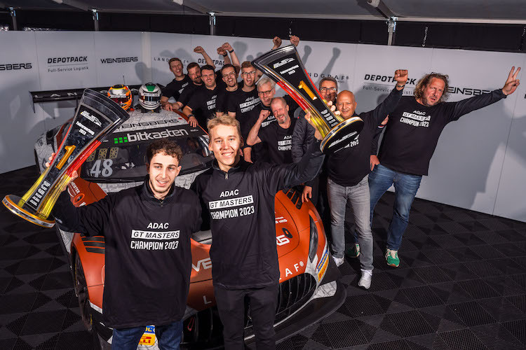 Das Team Landgraf Motorsport war die erste Mannschaft, die ihren Titel im ADAC GT Masters verteidigte