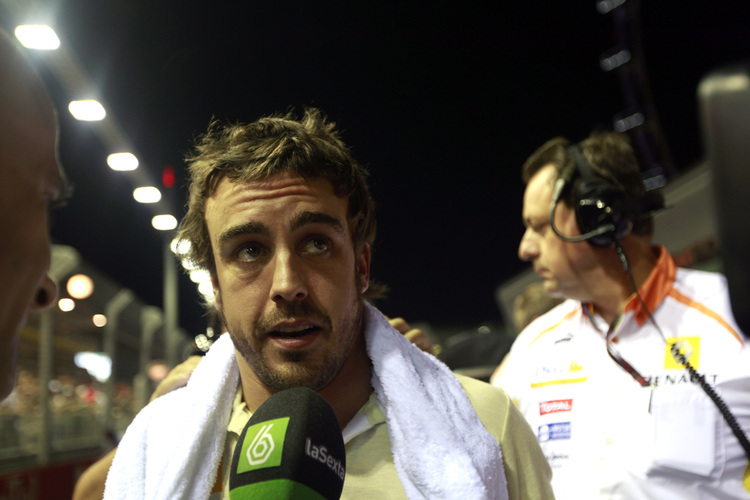 Alonso hat sich das Ferrari-Cockpit erkämpft