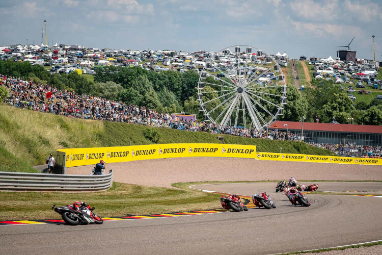 «Rekord»: Die Heim-GP-Party in Deutschland war wie immer geil. 233.196 Zuschauer machten den Sachsenring zum Hexenkessel