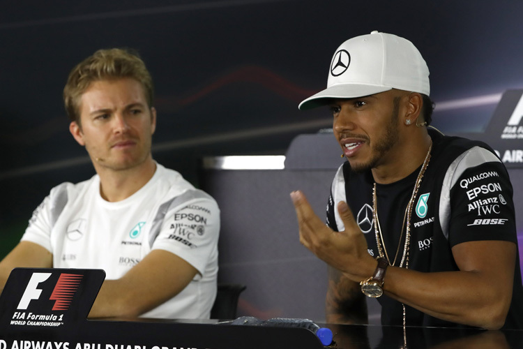 Waren mal Freunde: Formel-1-Weltmeister Nico Rosberg und Lewis Hamilton