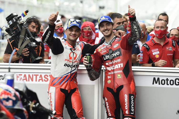 Francesco Bagnaia und Jorge Martin sind die neue Generation bei Ducati