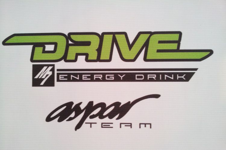 Das neue Logo von Drive M7 Aspar Team