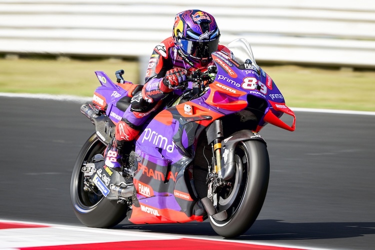 Jorge Martin sorgte im FP1 in Misano für die Bestzeit