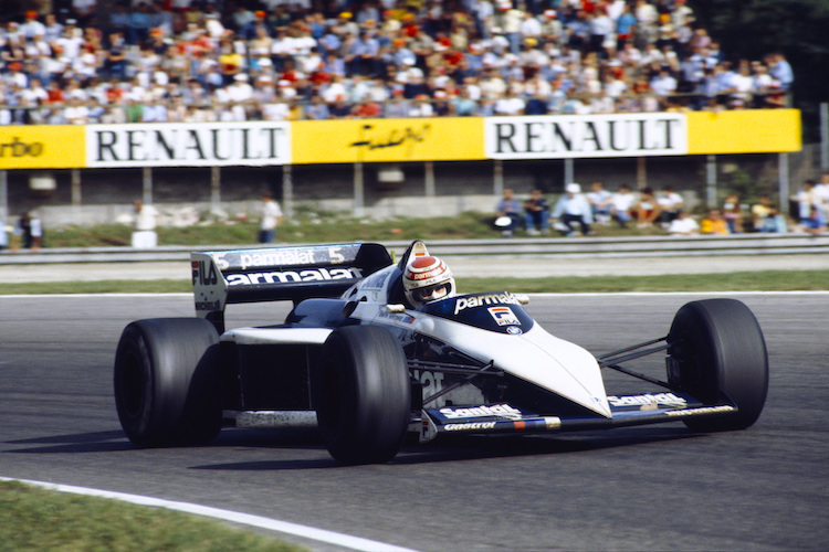 Nelson Piquet in Monza 1983