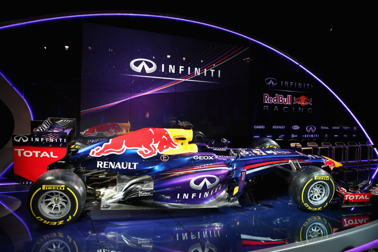 Der neue Red Bull Racing-RB9-Renault