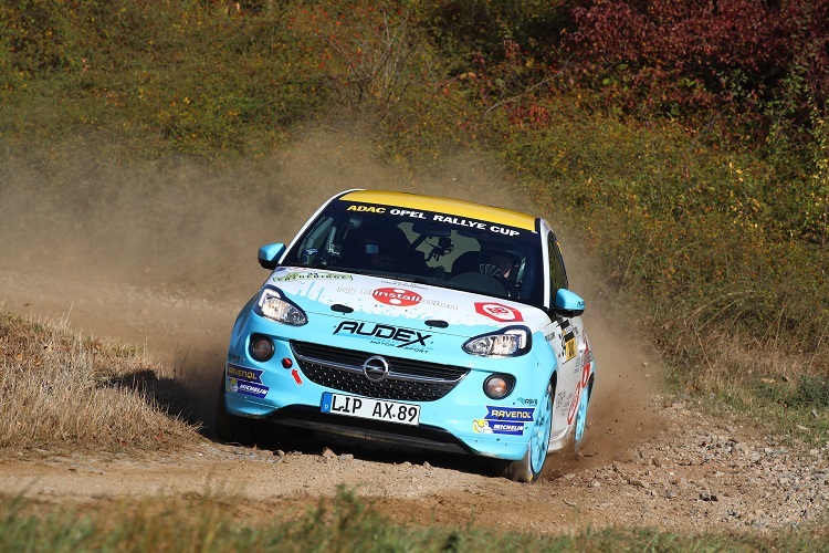 Elias Lundberg gewinnt den ADAC Opel Rallye Cup