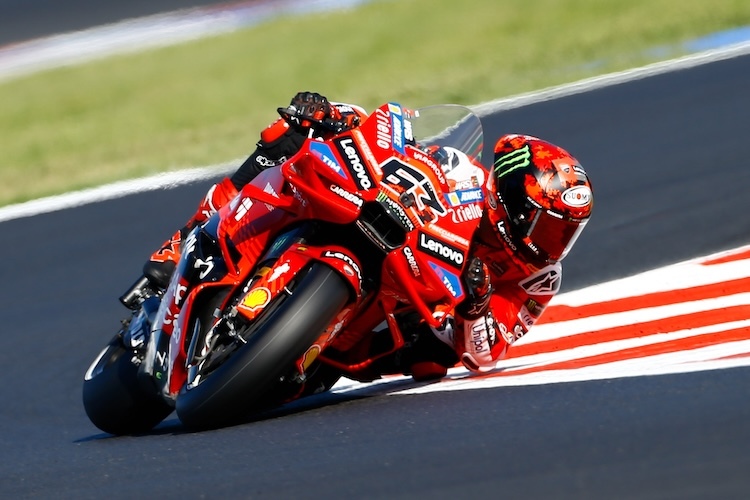 Pecco Bagnaia meldete sich mit Platz 4 zurück