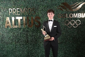Sportler des Jahres in Kolumbien: David Alonso)