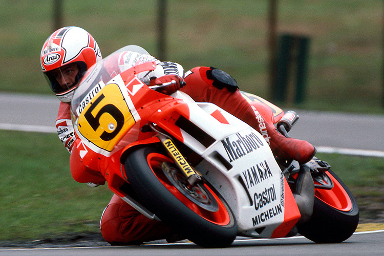 Rob McElnea (Marlboro Yamaha YZR 500) – Grand Prix Assen 1987