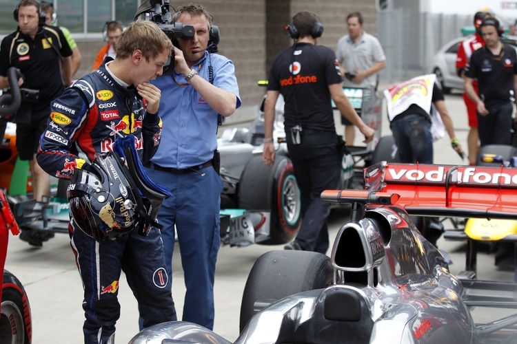 Muss sich Vettel hinter beiden McLaren anstellen?