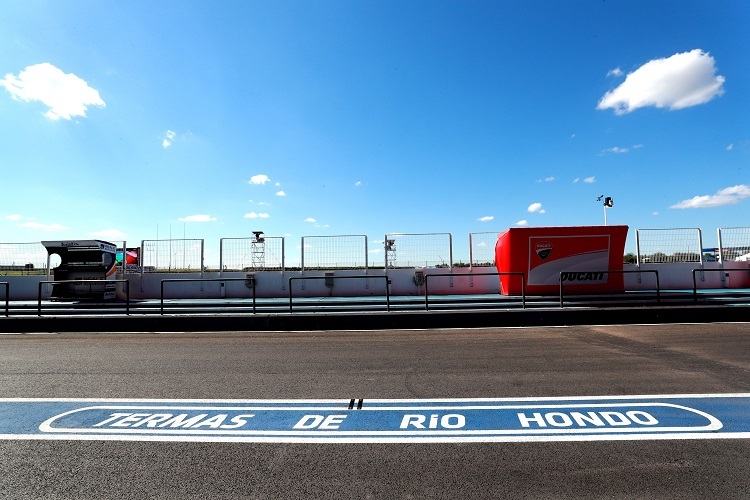 Termas de Rio Hondo ist der Schauplatz des zweiten MotoGP-Rennens