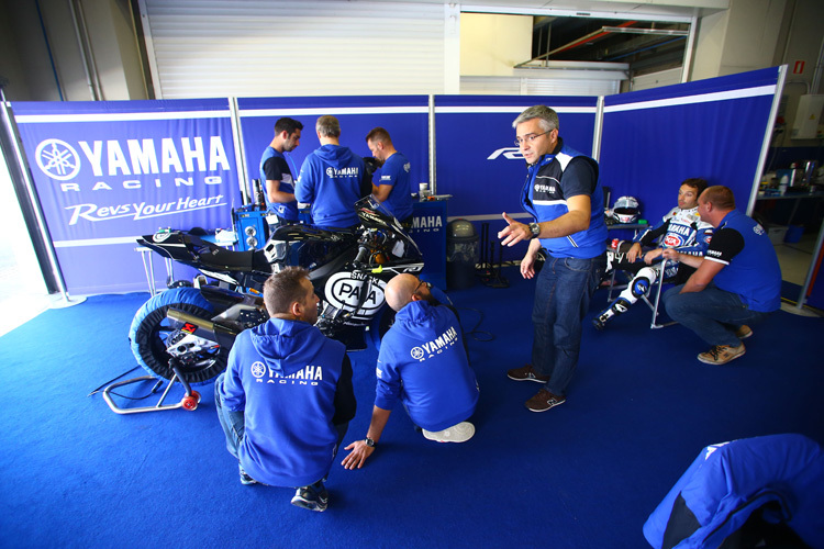 Vor dem Saisonstart hat Yamaha noch sechs Testtage
