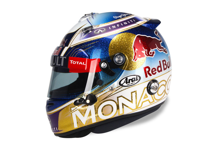 Mit diesem Helm wird Daniel Ricciardo in Monaco fahren