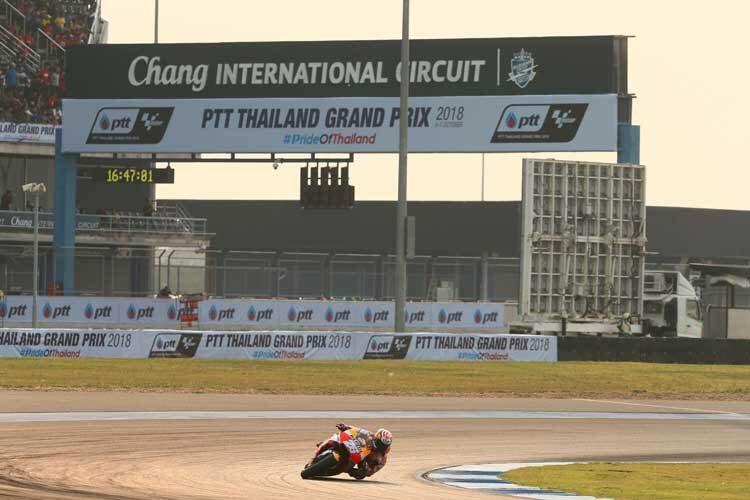 Honda-Pilot Dani Pedrosa war  bei den Testfahrten in Thailand der Schnellste