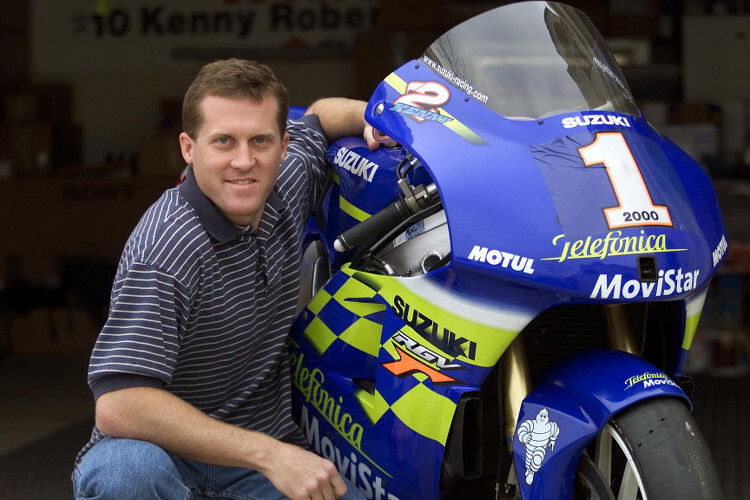 Letzter Suzuki-Weltmeister in der Königsklasse: Kenny Roberts jr. im Jahr 2000