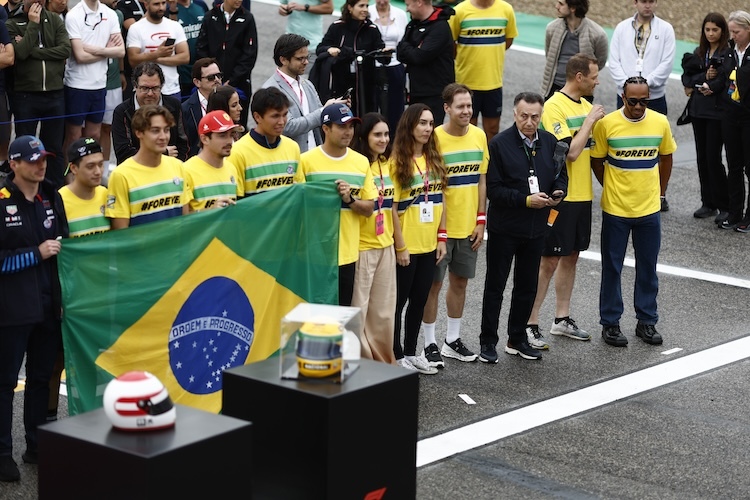 Gedenkveranstaltung für Roland Ratzenberger und Ayrton Senna