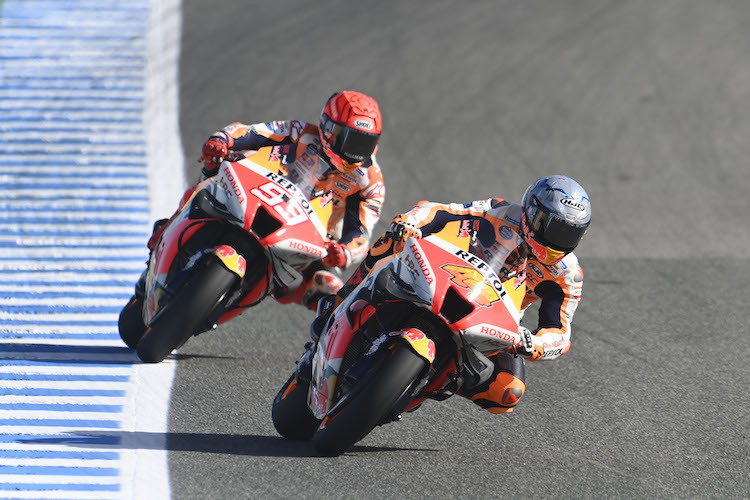 Pol Espargaró und Marc Márquez