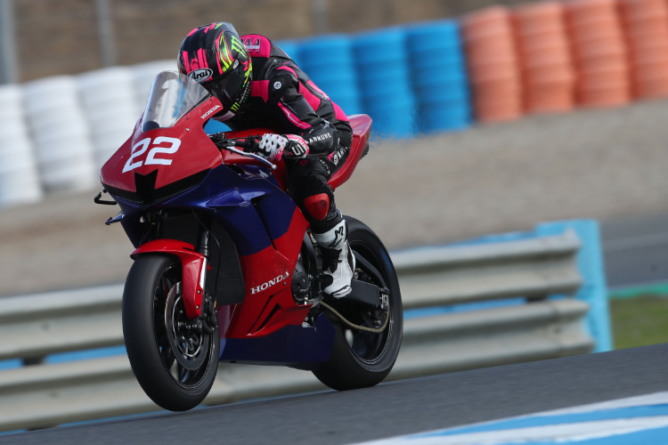 Ana Carrasco auf der Honda CBR600RR