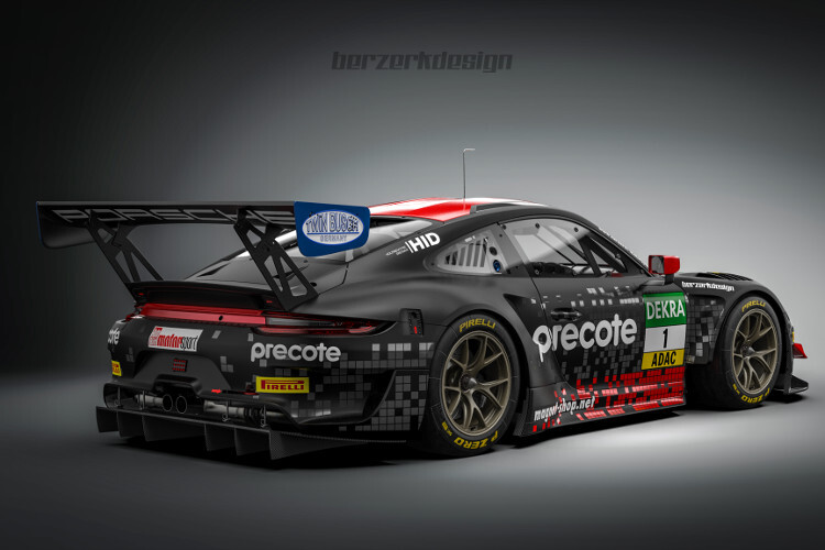So sieht der neue Porsche 911 GT3 R von Herberth Motorsport aus