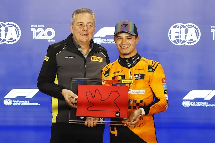 Lando Norris auf Sprint-Pole