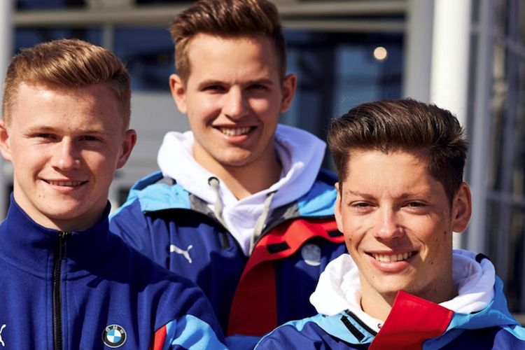 Neerpaschs BMW-Junioren 2023–2025: Harper, Verhagen, Hesse