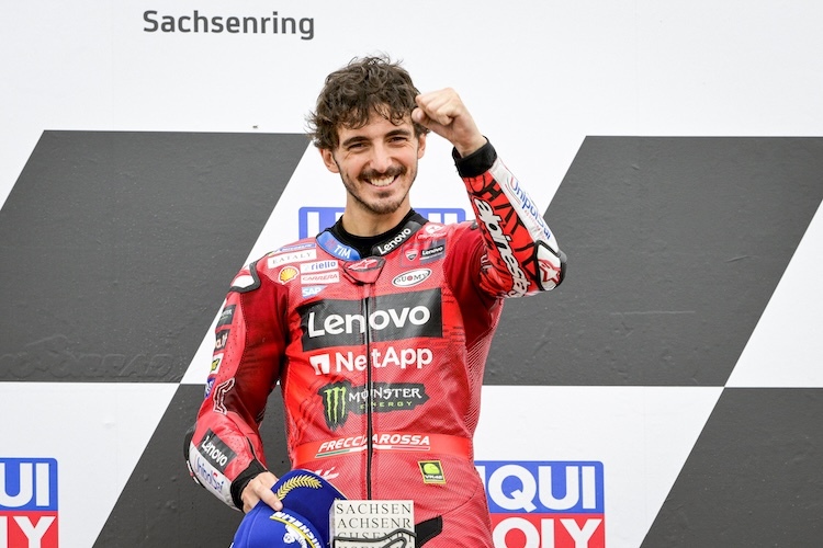 Quatrième victoire consécutive pour le champion du monde Pecco Bagnaia