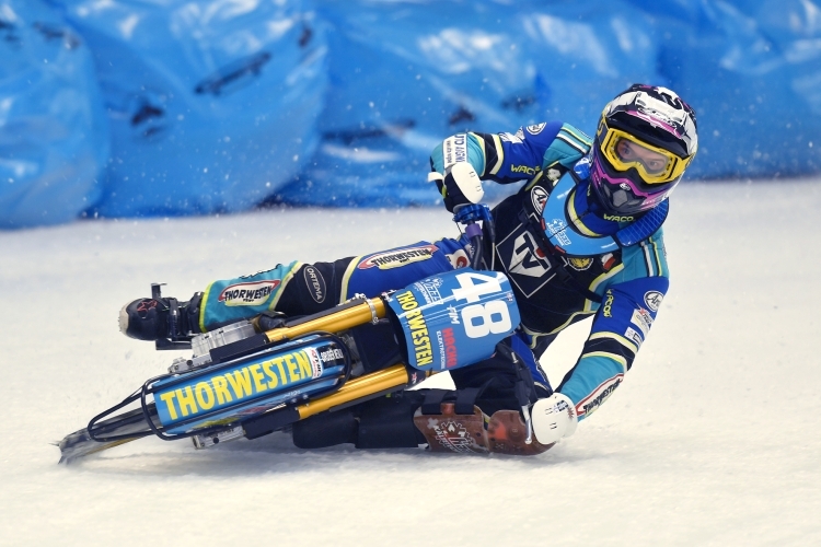 Luca Bauer ist mit dem ersten Training in Inzell zufrieden