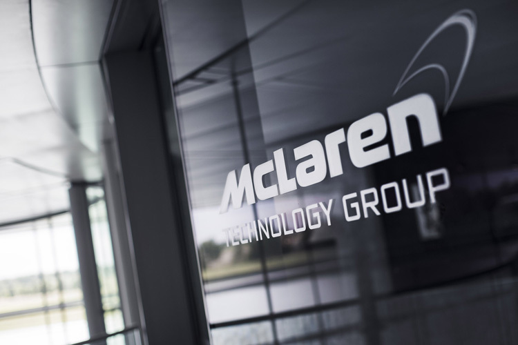 Das Logo der McLaren-Gruppe