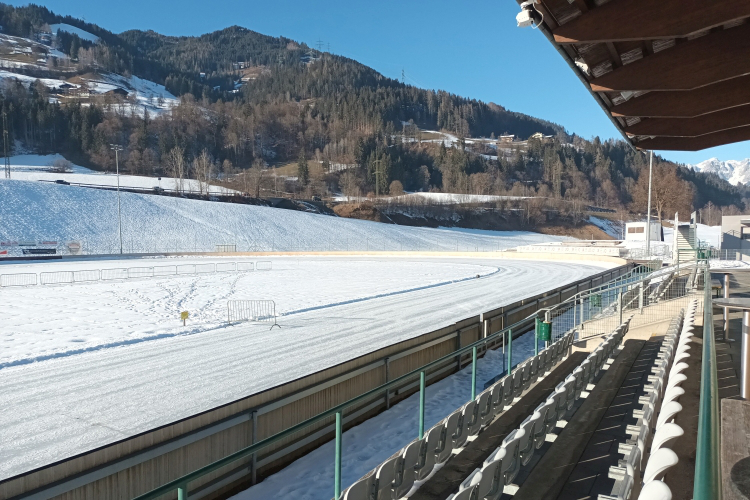 Die Strecke in St. Johann ist bestens vorbereitet