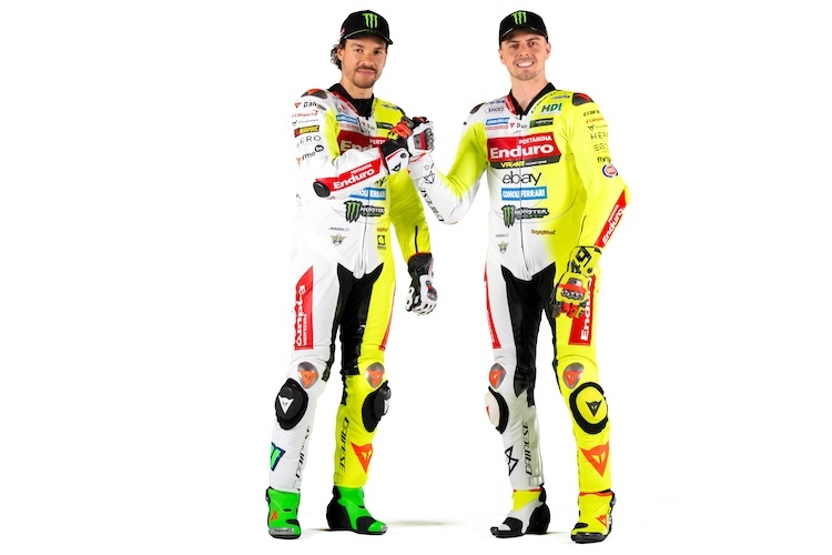 Dainese-Duo Morbidelli und Di Giannantonio