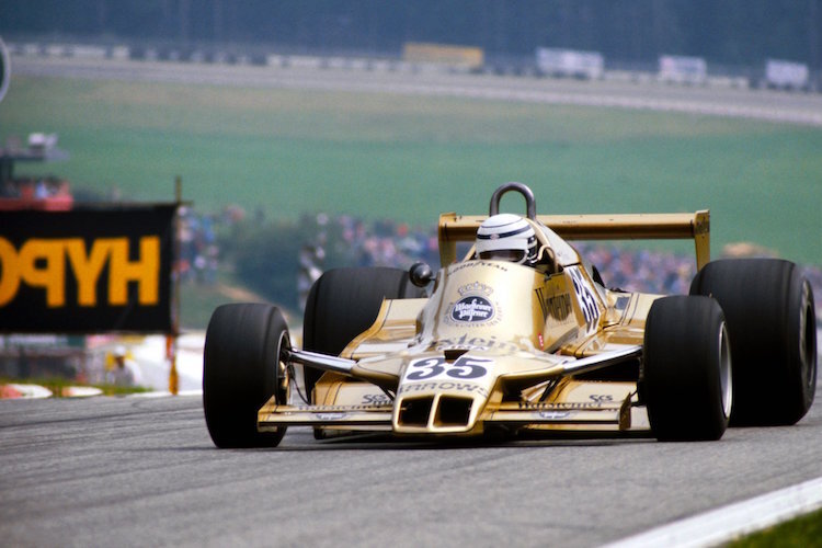 Ricciardo Patrese 1978 im Arrows