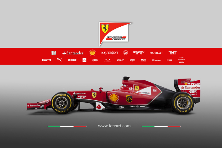 Ferrari F14 T: Mehr als zwei Jahre tüftelten die Ferrari-Ingenieure am neuen Renner