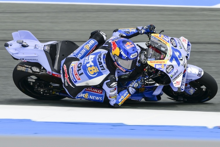 Alex Marquez nach Crash auf Platz 2