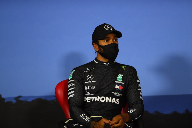 Lewis Hamilton darf seinen zweiten Startplatz behalten