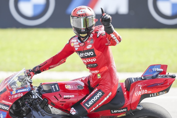 Revanche: Pecco Bagnaia holt den GP-Sieg in Sepang