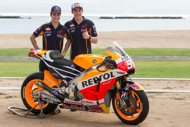 Repsol-Honda-Team auf Bali: Dani Pedrosa und Marc Márquez geniessen die reizvolle Umgebung