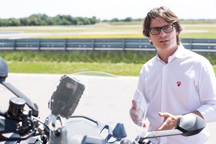 Für Pierluigi Zampieri, Vehicle Innovation Manager bei Ducati, ist Fahrzeugkommunikation ein Schlüsselprojekt 
