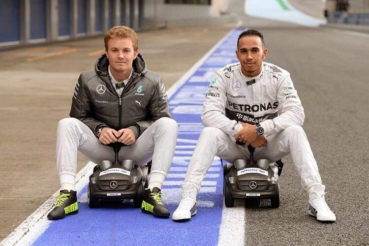 Nico Rosberg: Epische Duelle mit Lewis Hamilton