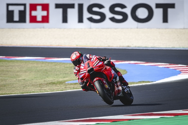 Souveräne Pole-Position für Weltmeister Pecco Bagnaia